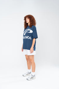 INAKA SPORTSWEAR TEE - NAVY