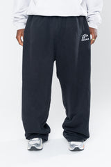 SPORTSWEAR BAGGY SWEATPANTS - BLACK