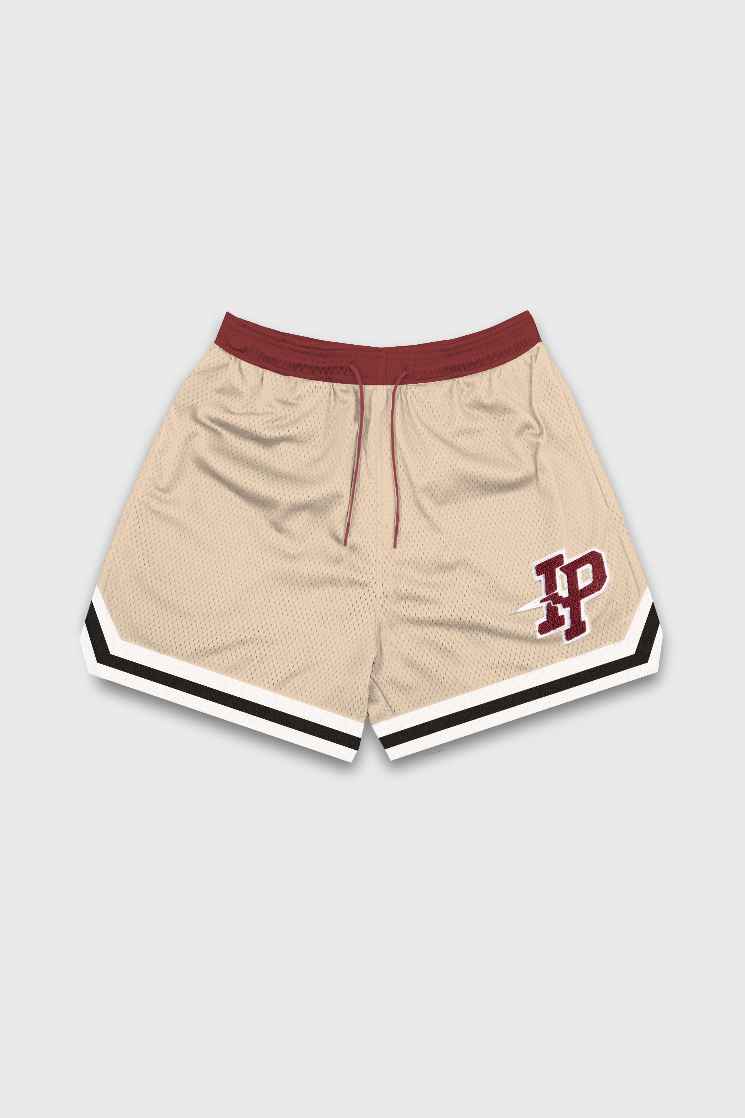 MEN'S LEAGUE MESH SHORTS - BEIGE – Inaka Power