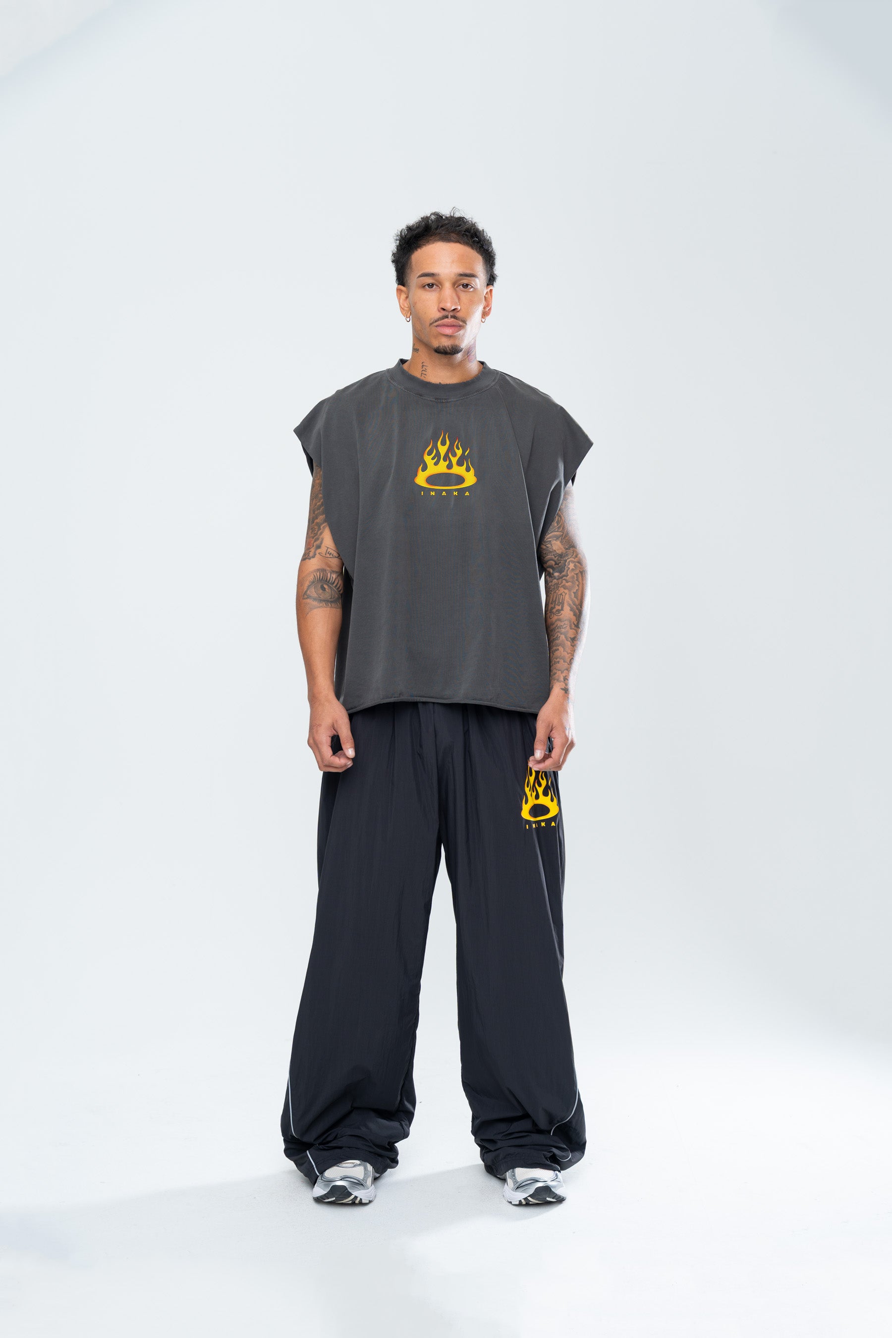 FURY CUTOFF TEE - VINTAGE BLACK