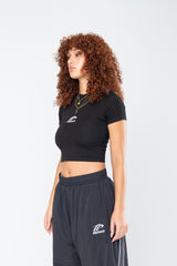 SPORTSWEAR BABY TEE - BLACK