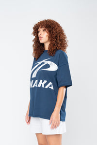 INAKA SPORTSWEAR TEE - NAVY