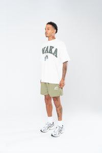 SPORTSWEAR NYLON SHORTS - BURNT OLIVE