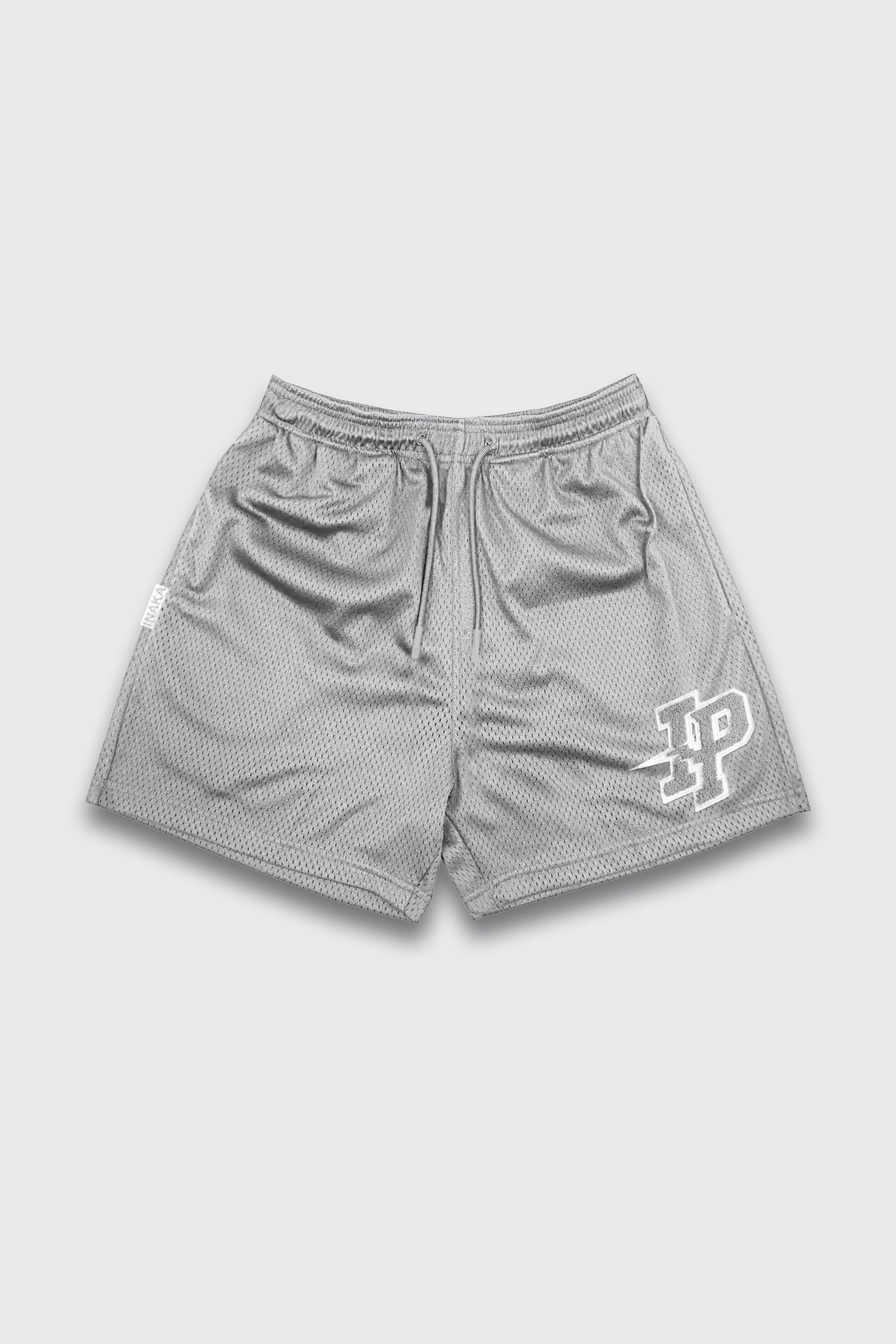 Patch Basic Shorts - Grey