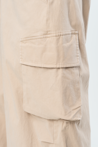 INAKA BAGGY CARGO PANTS - SAND