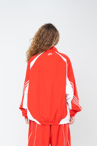 SPORTSWEAR TRACK JACKET - RED