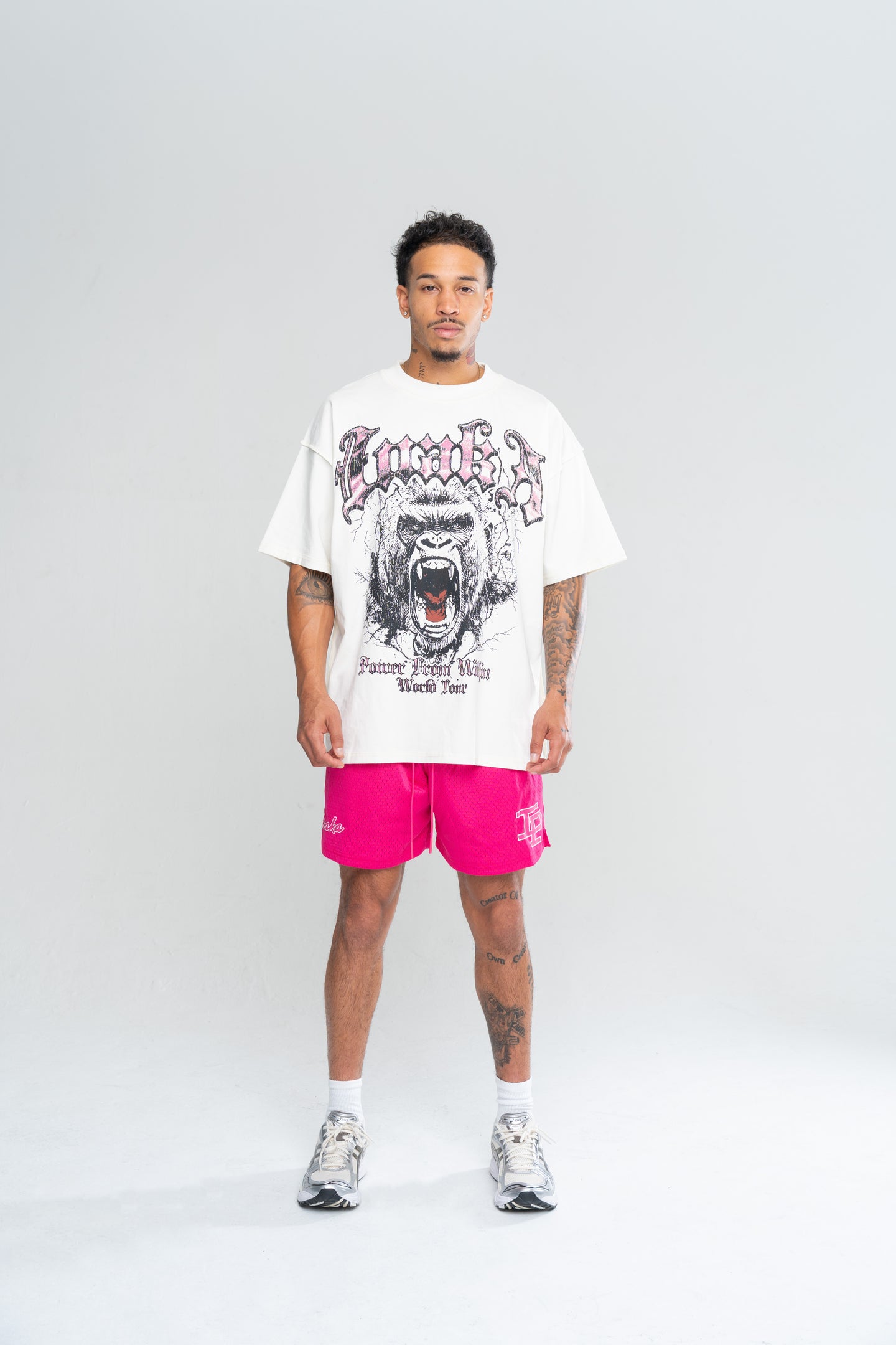 RAMPAGE REVERSE TEE - CREAM