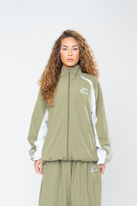 SPORTSWEAR TRACK JACKET - BURNT OLIVE