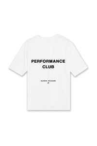 PERFORMANCE CLUB TEE - WHITE