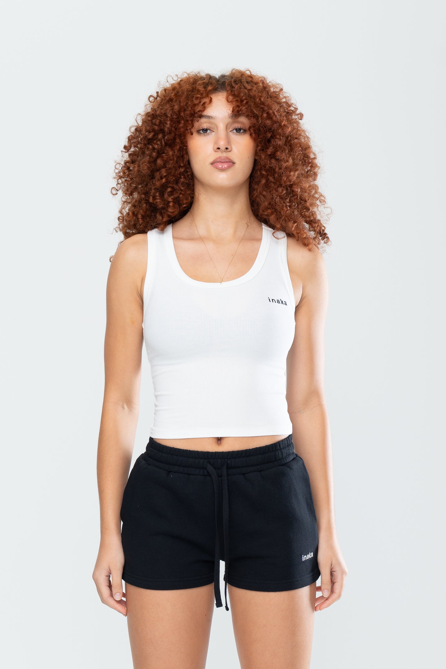 BASICS LOUNGE TANK - WHITE