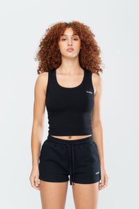 BASICS LOUNGE TANK - BLACK