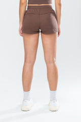 BASICS LOUNGE SHORTS - ESPRESSO