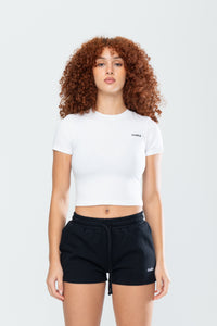 BASICS BABY TEE - WHITE