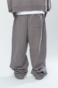 BASICS BAGGY SWEATS - STONE