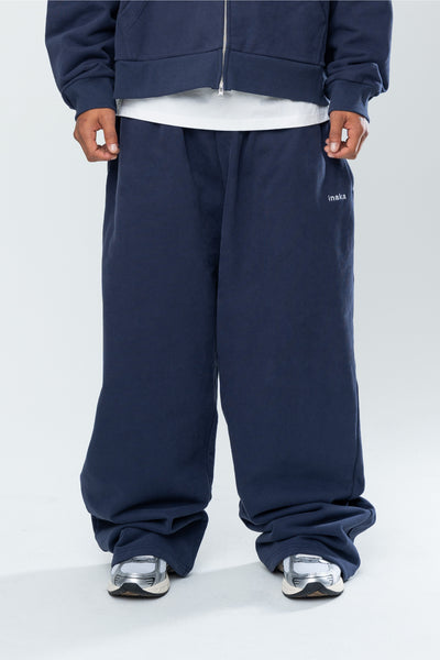 BASICS BAGGY SWEATS - MIDNIGHT NAVY – Inaka Power
