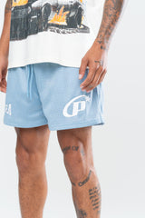 PSTAR MESH SHORTS - SKY BLUE