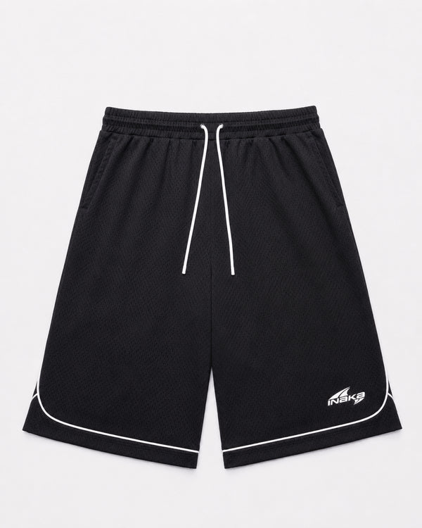 Baggy Mesh Shorts - Black