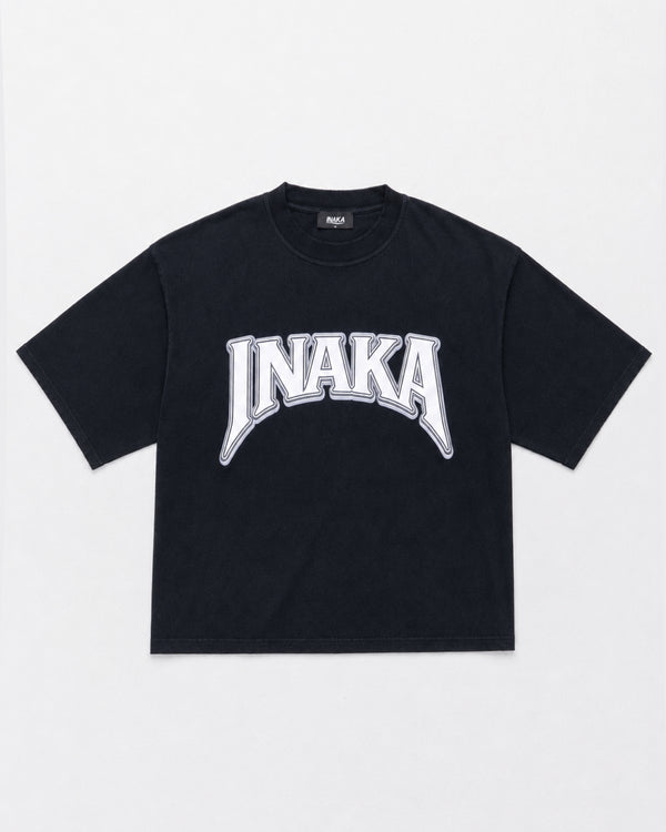 Day Off Cropped Tee - Black