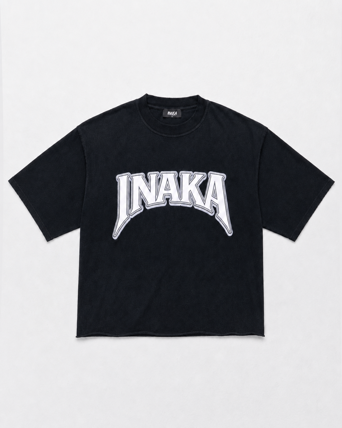 DAY OFF CROPPED TEE - BLACK