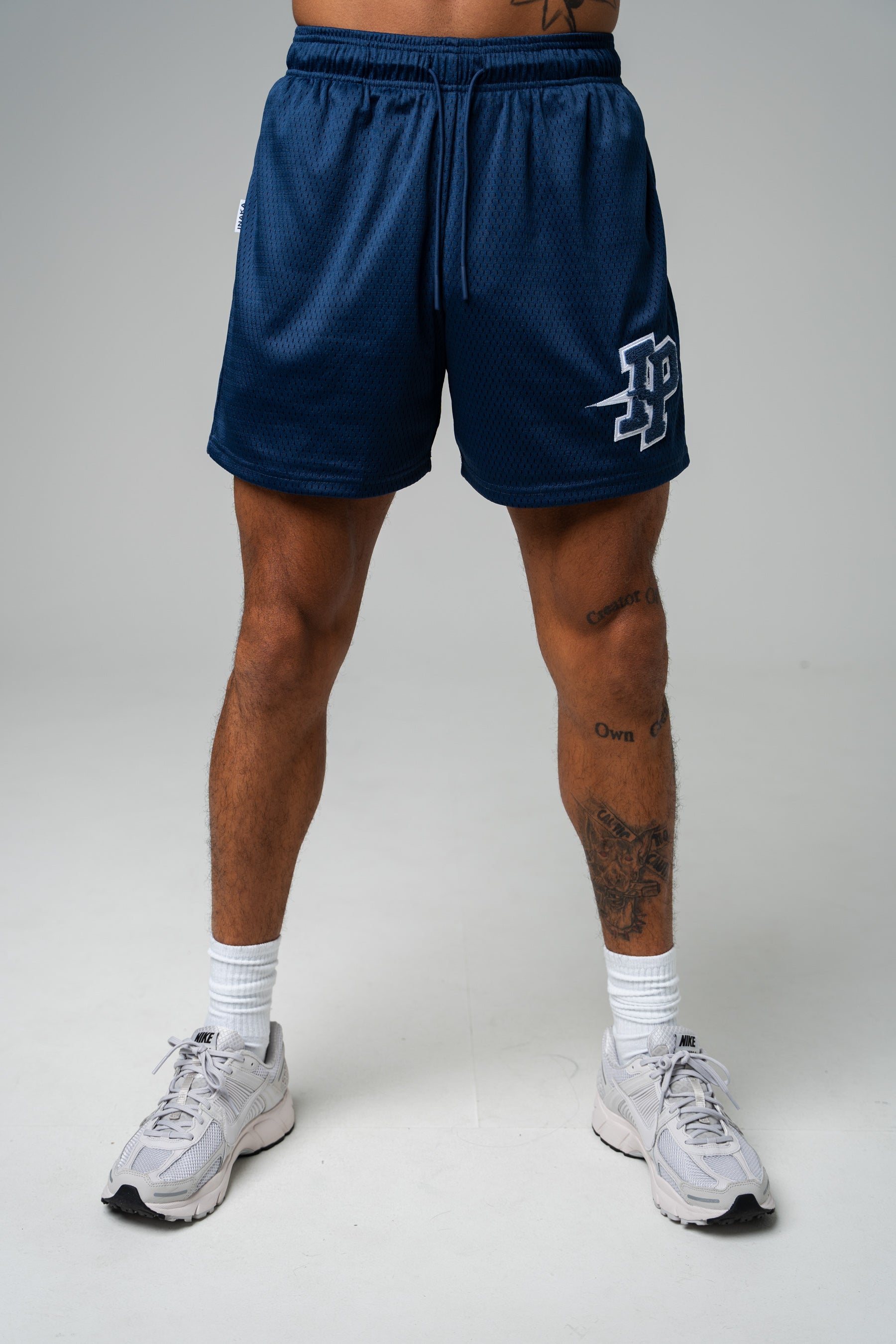 Patch Basic Shorts - Navy