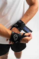 AKATSUKI WRIST WRAPS - BLACK