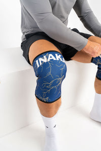 LIGHTNING KNEE SLEEVES - COBALT