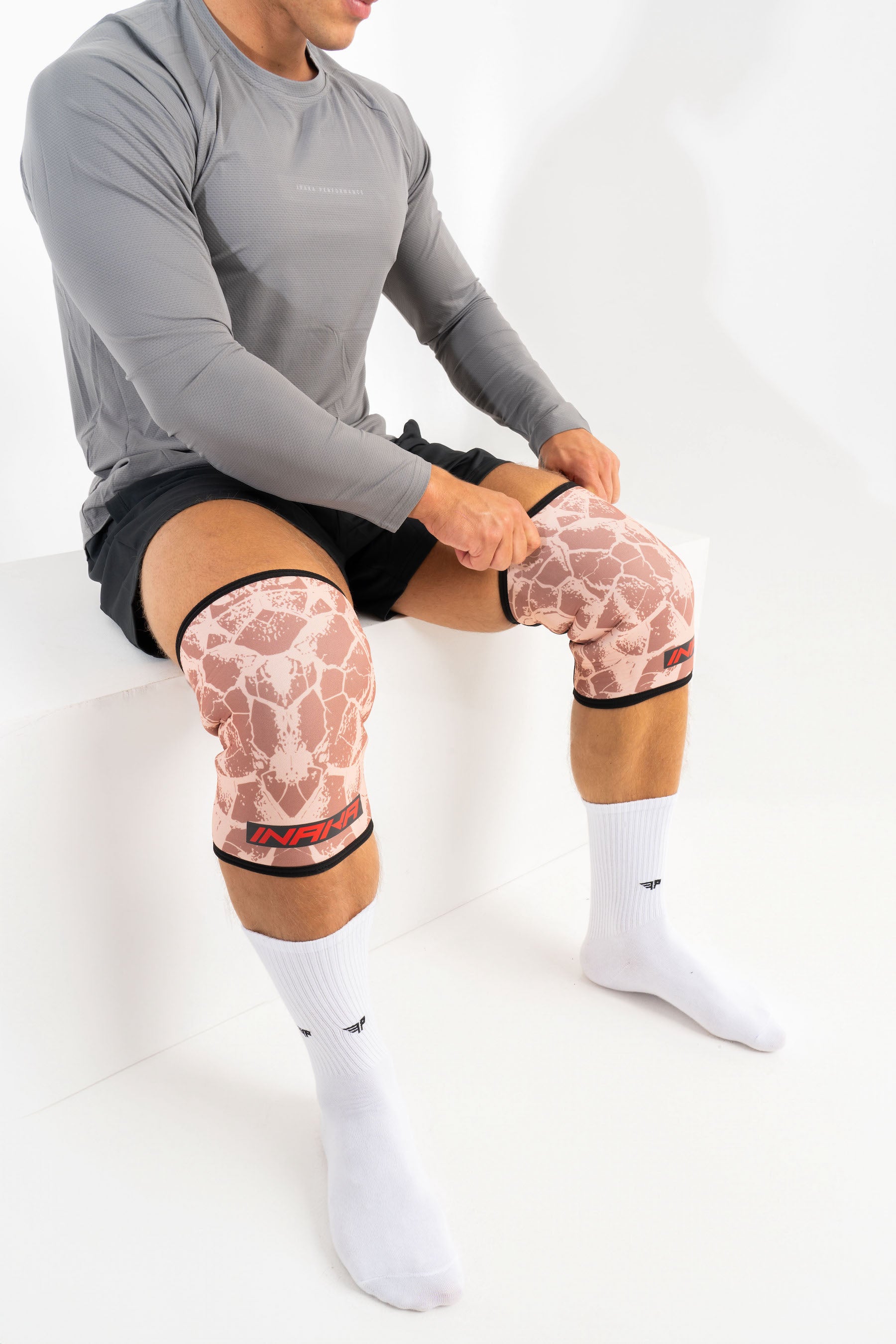 CAMO KNEE SLEEVES - DUNE