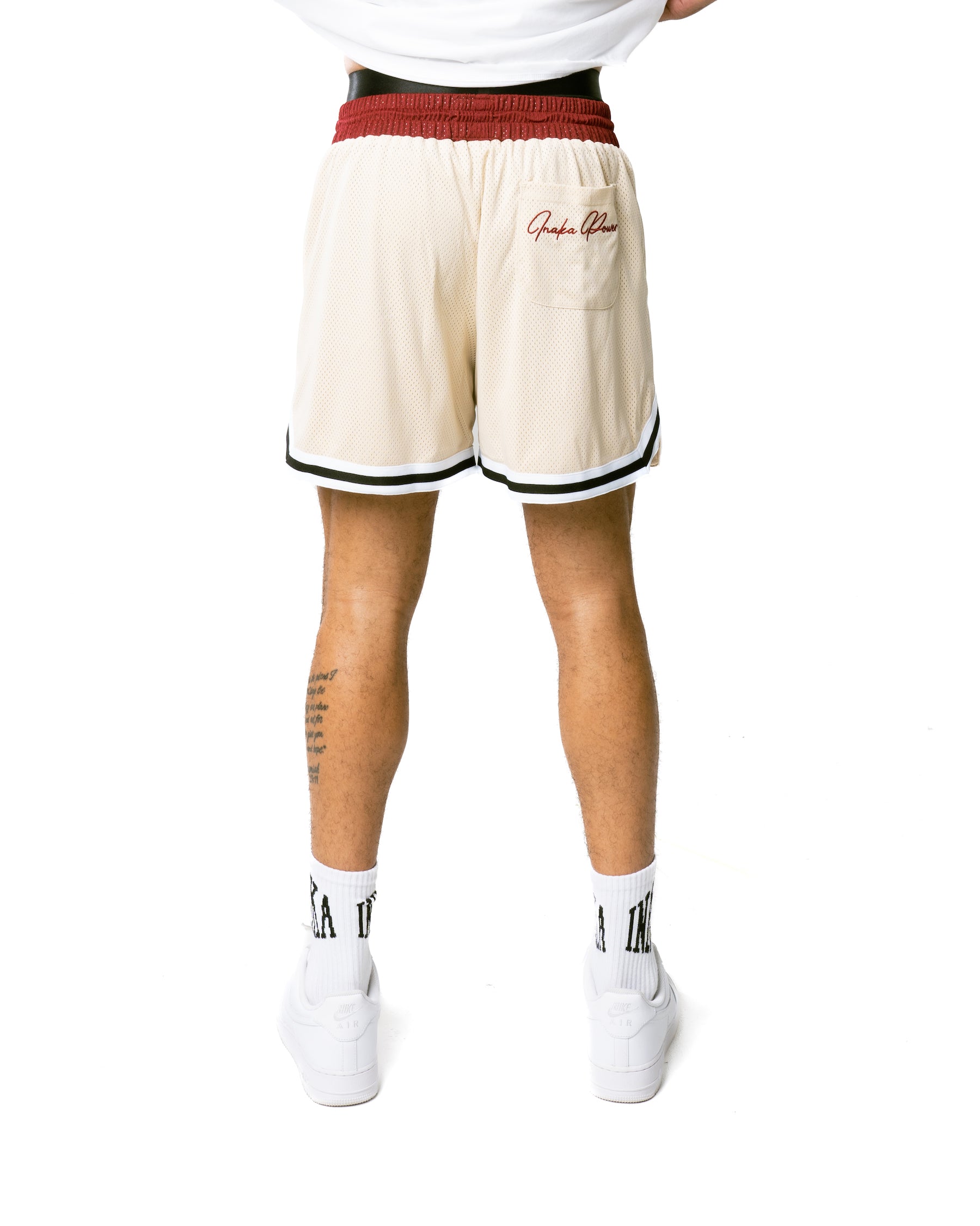 MEN'S LEAGUE MESH SHORTS - BEIGE