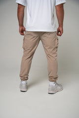 MEN'S PERFORMANCE TECH CARGO JOGGERS - TAUPE