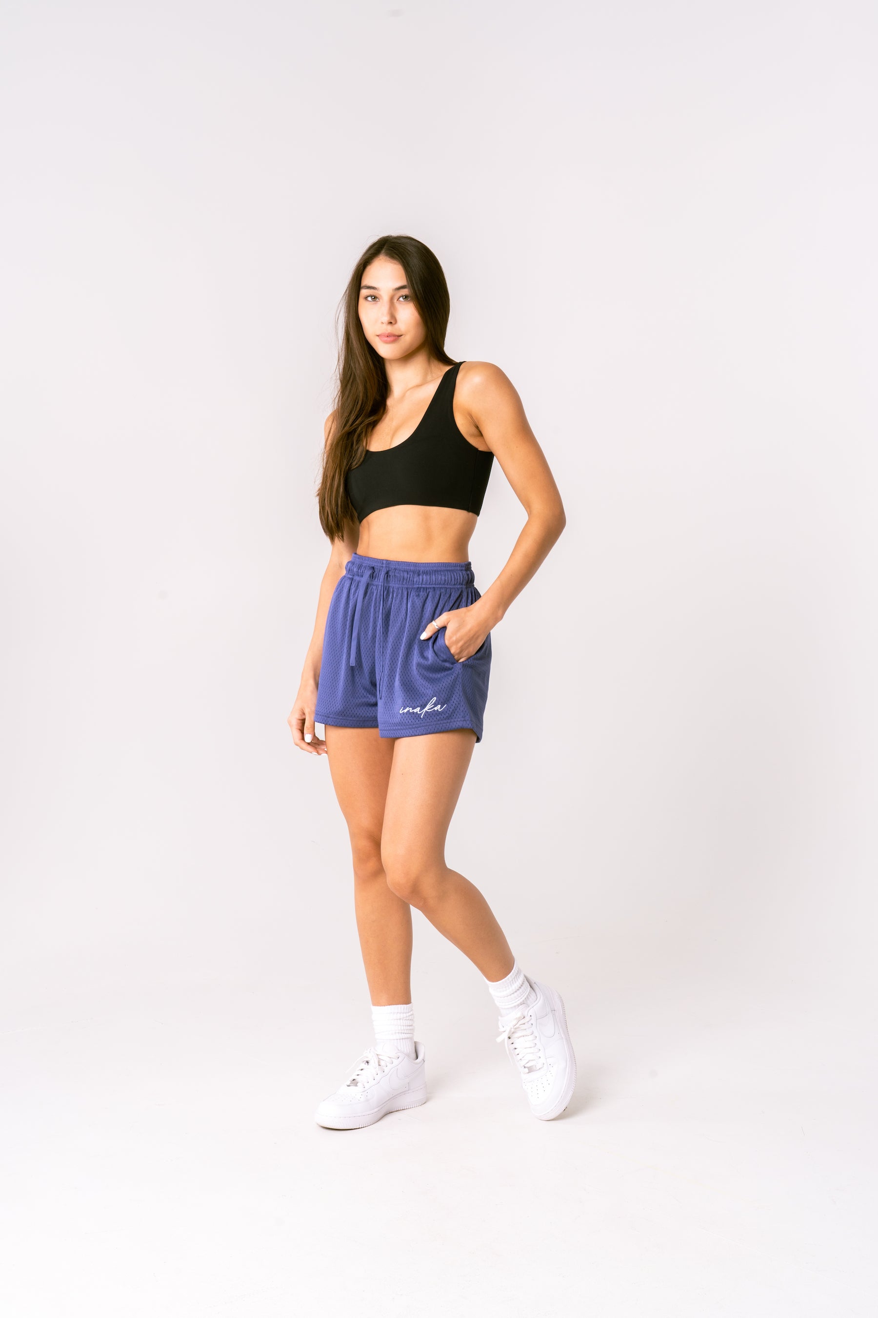 Women's Basic Shorts - Cobalt Blue