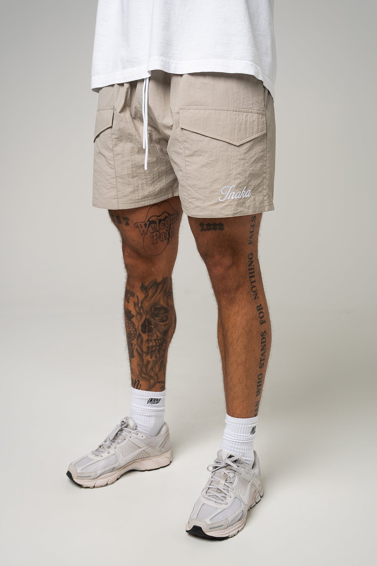 Men's Cargo Shorts - Grey