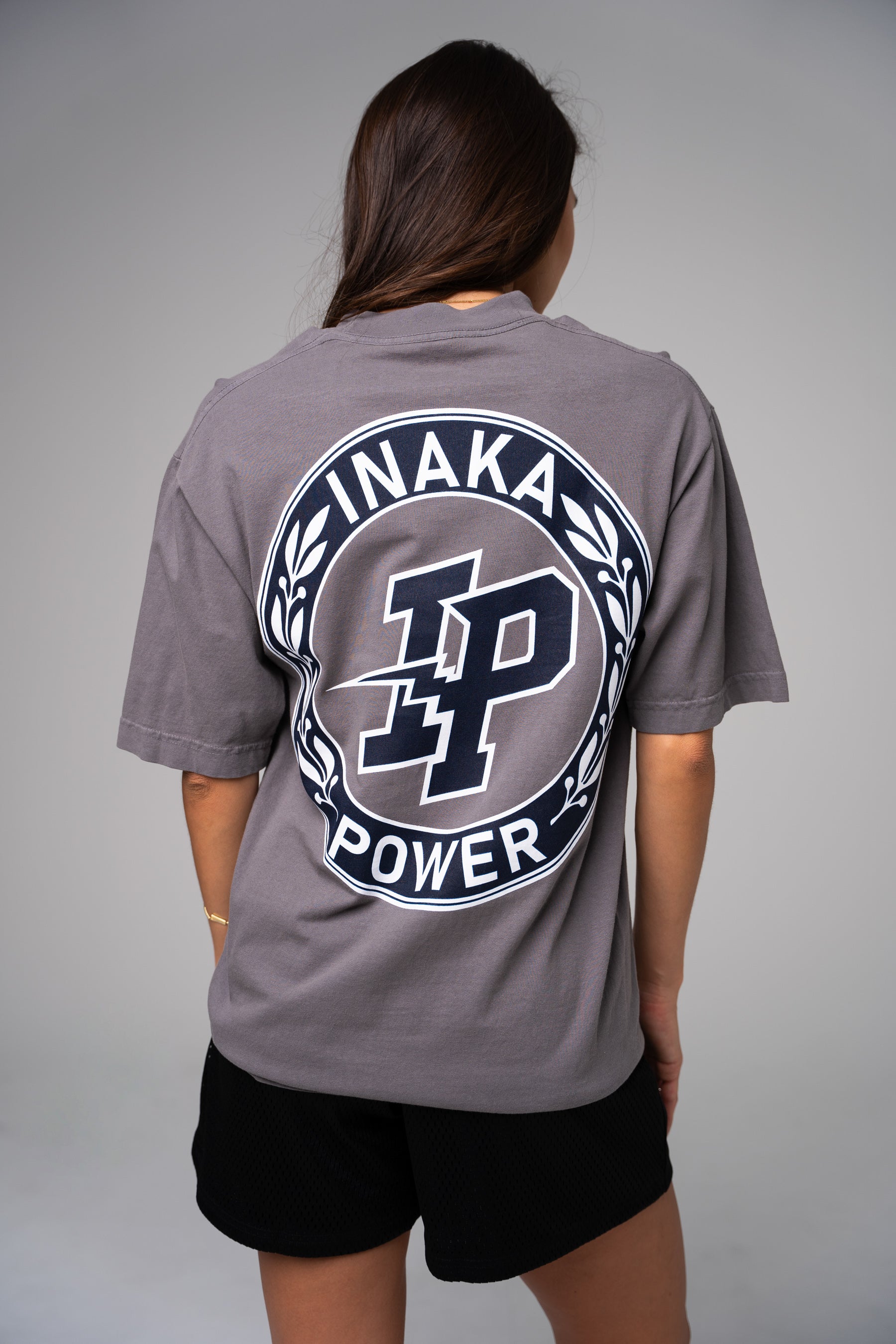 IP Emblem Tee - Charcoal