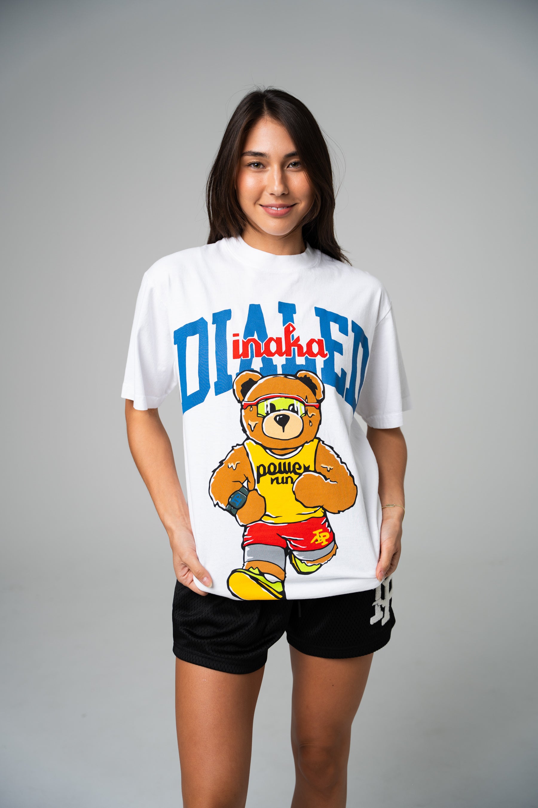 Dialed Teddy Tee - White