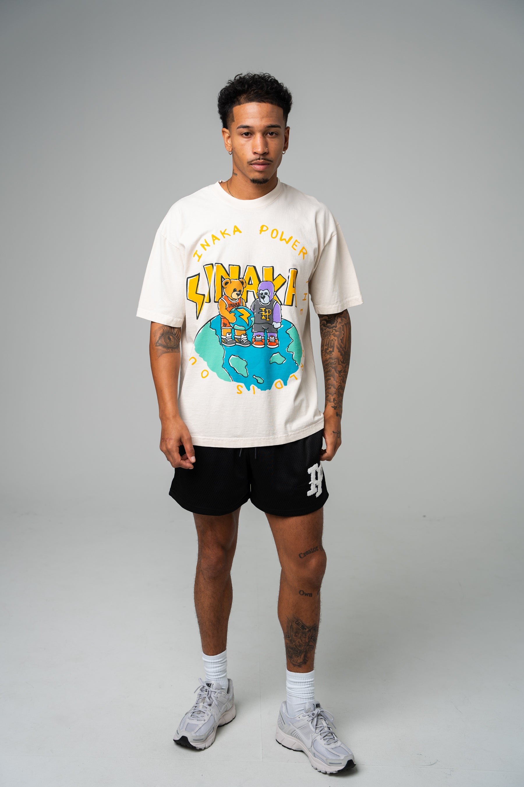 INAKA Planet Tee - Cream