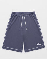 3/4 MESH SHORTS - CHARCOAL