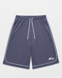 3/4 MESH SHORTS - CHARCOAL