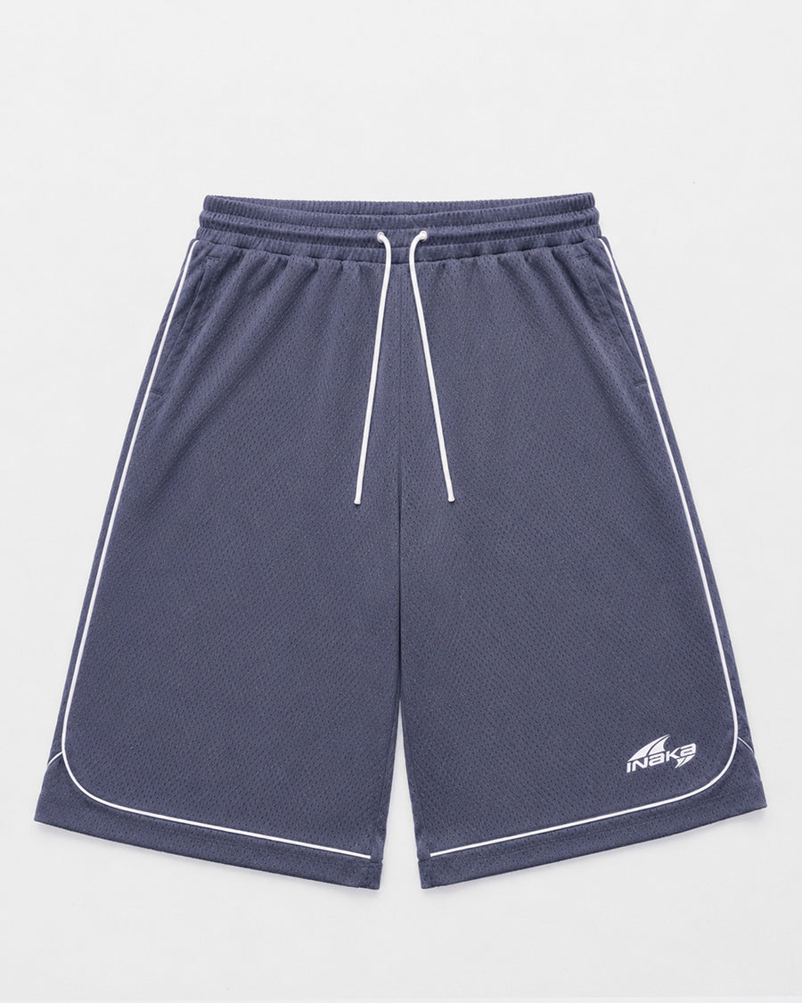 3/4 MESH SHORTS - CHARCOAL