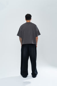 UNIVERSITY DISTRESSED BAGGY SWEATPANTS