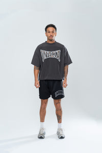 UNIVERSITY MESH SHORTS - BLACK