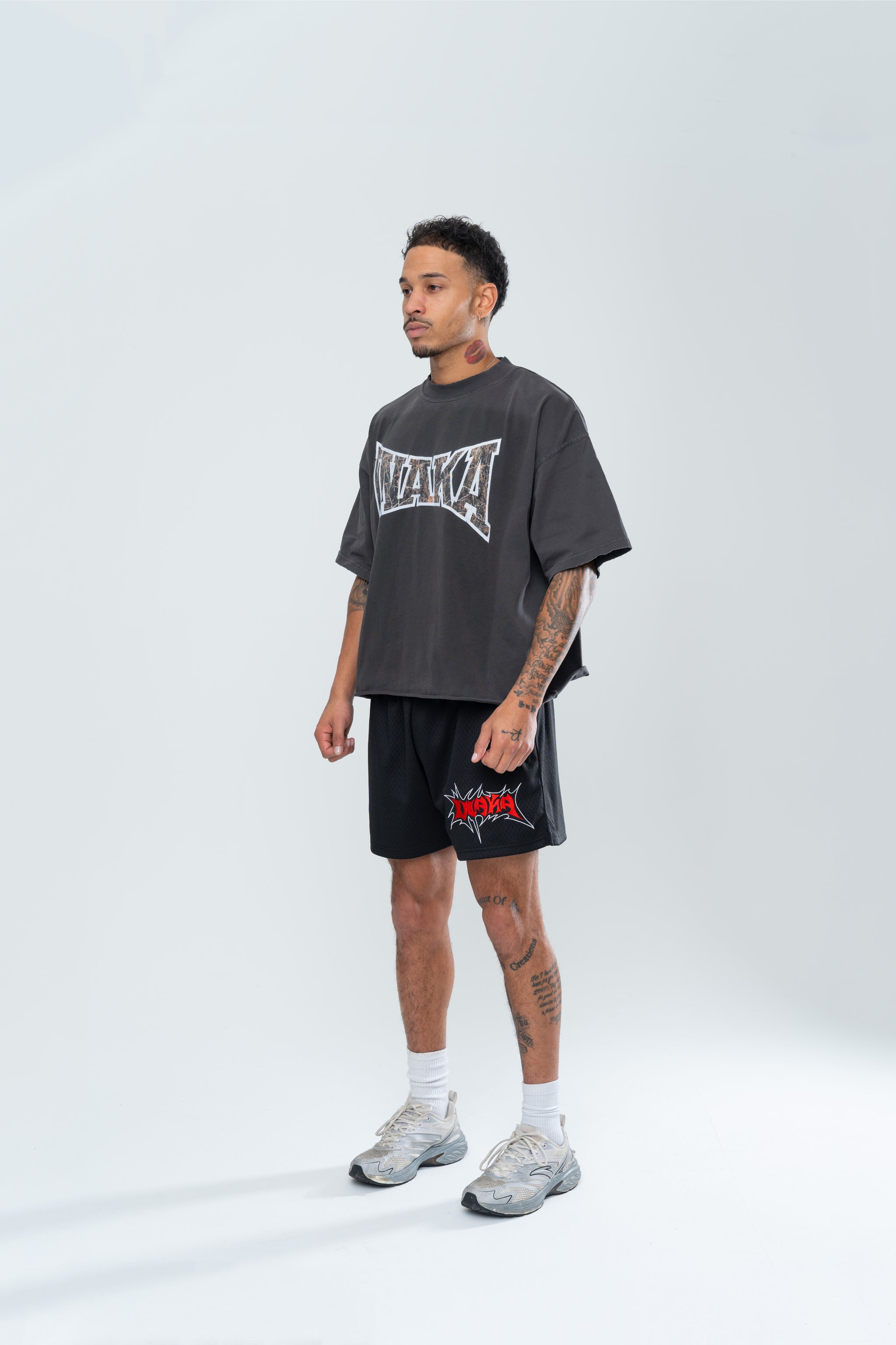 GUERRILLA MESH SHORTS - BLACK