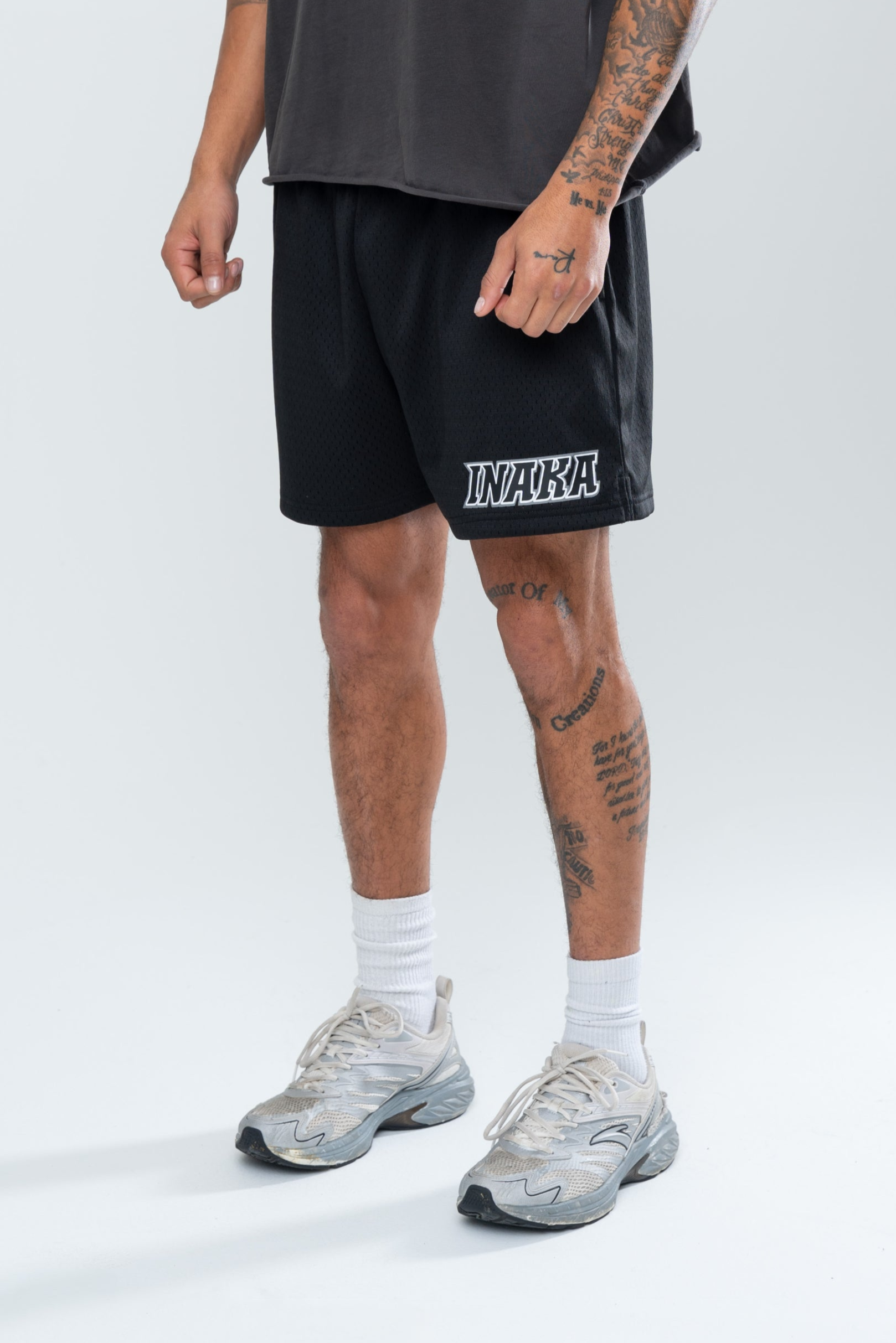 POWER SPORT MESH SHORTS - BLACK