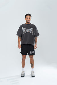 POWERSHOT MESH SHORTS - BLACK/CAMO