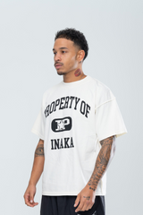 PROPERTY REVERSE TEE - CREAM