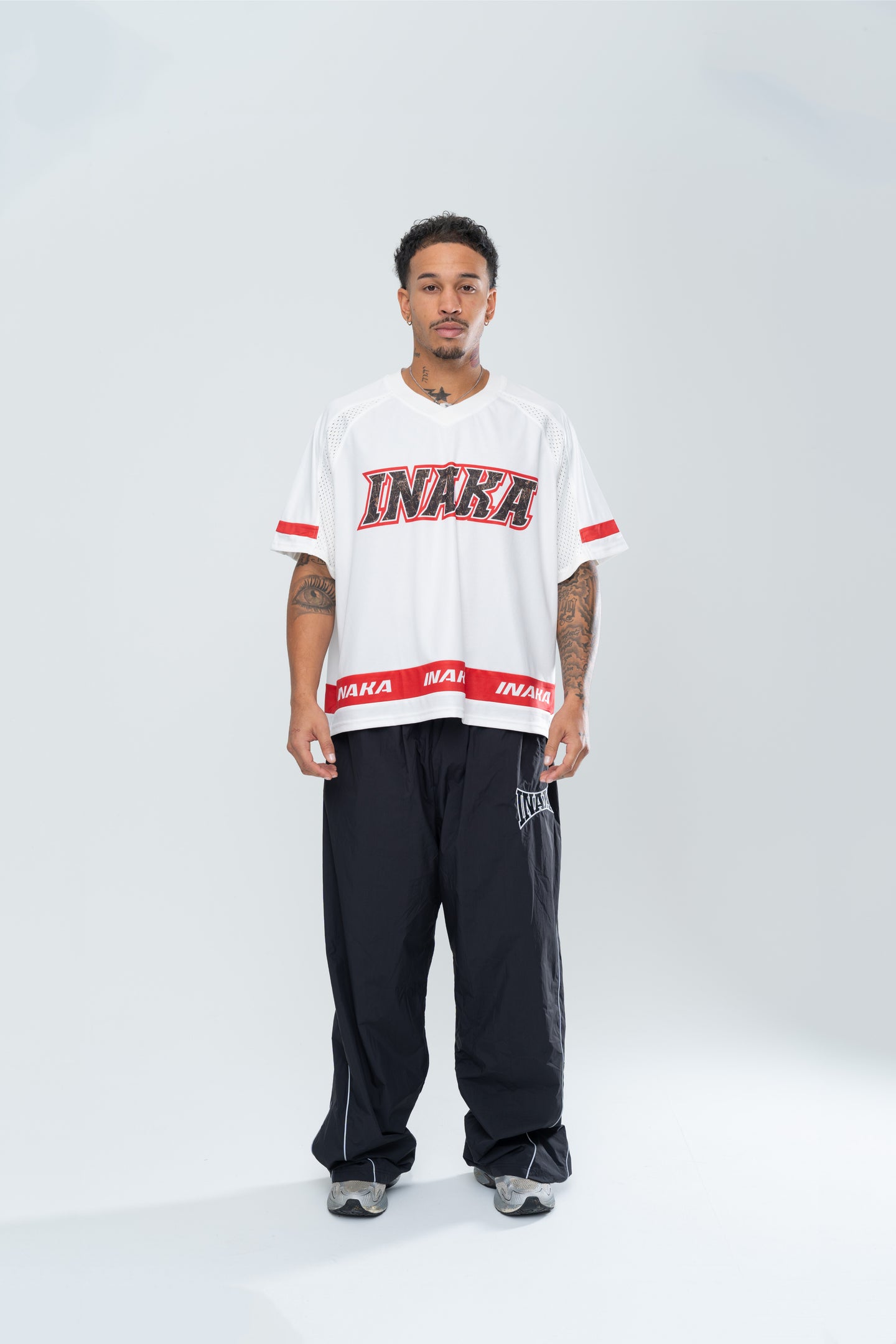 POWERSHOT BAGGY TRACKPANTS - BLACK