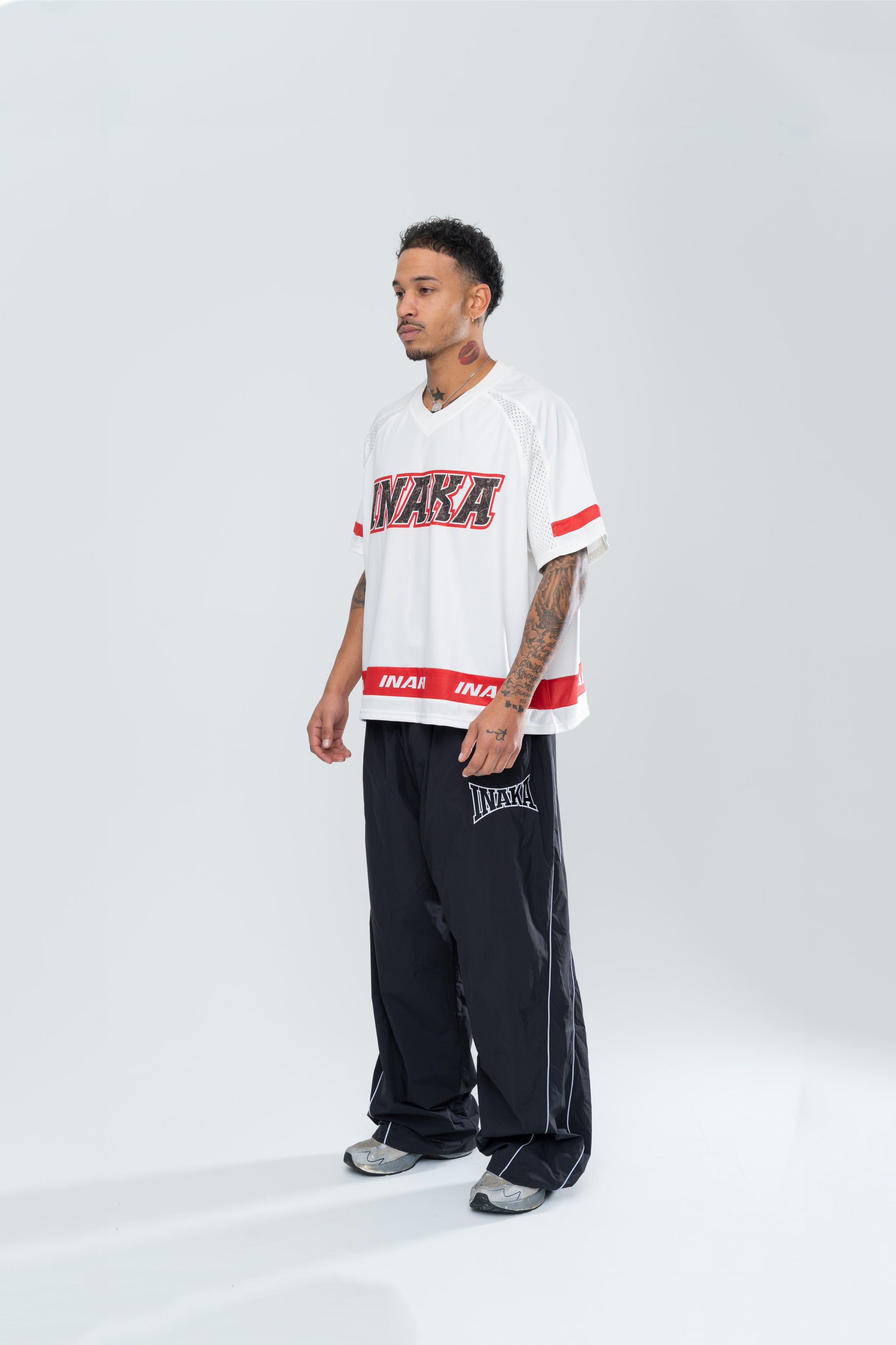 POWERSHOT BAGGY TRACKPANTS - BLACK