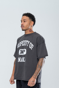 PROPERTY REVERSE TEE - VINTAGE BLACK