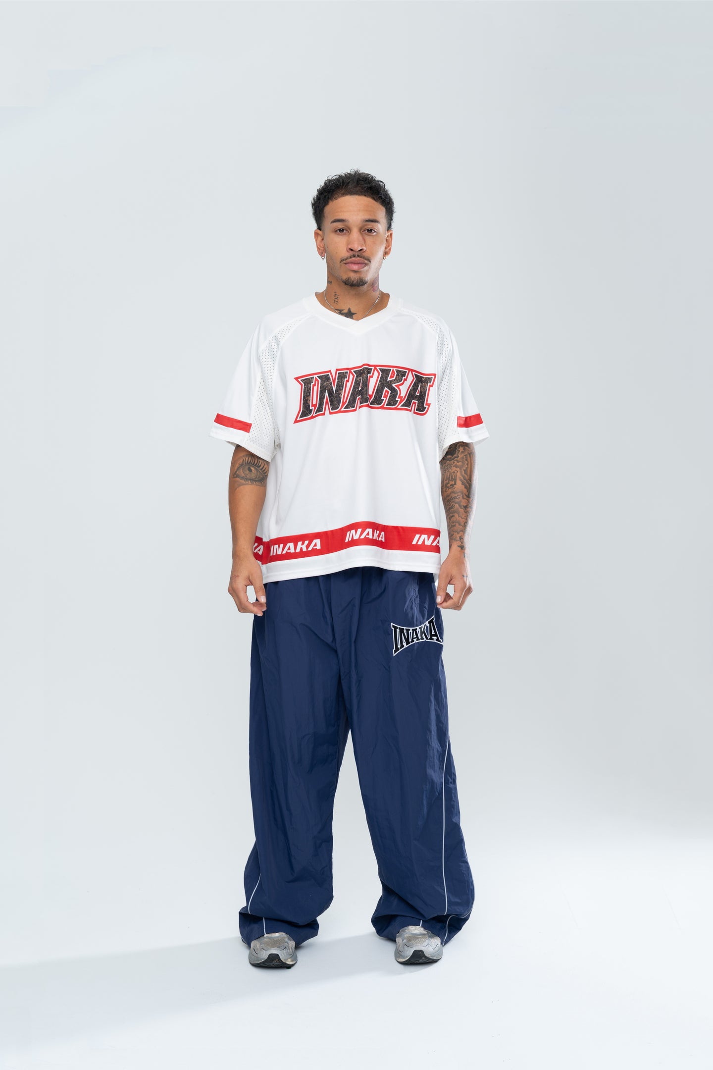 POWERSHOT BAGGY TRACKPANTS - NAVY