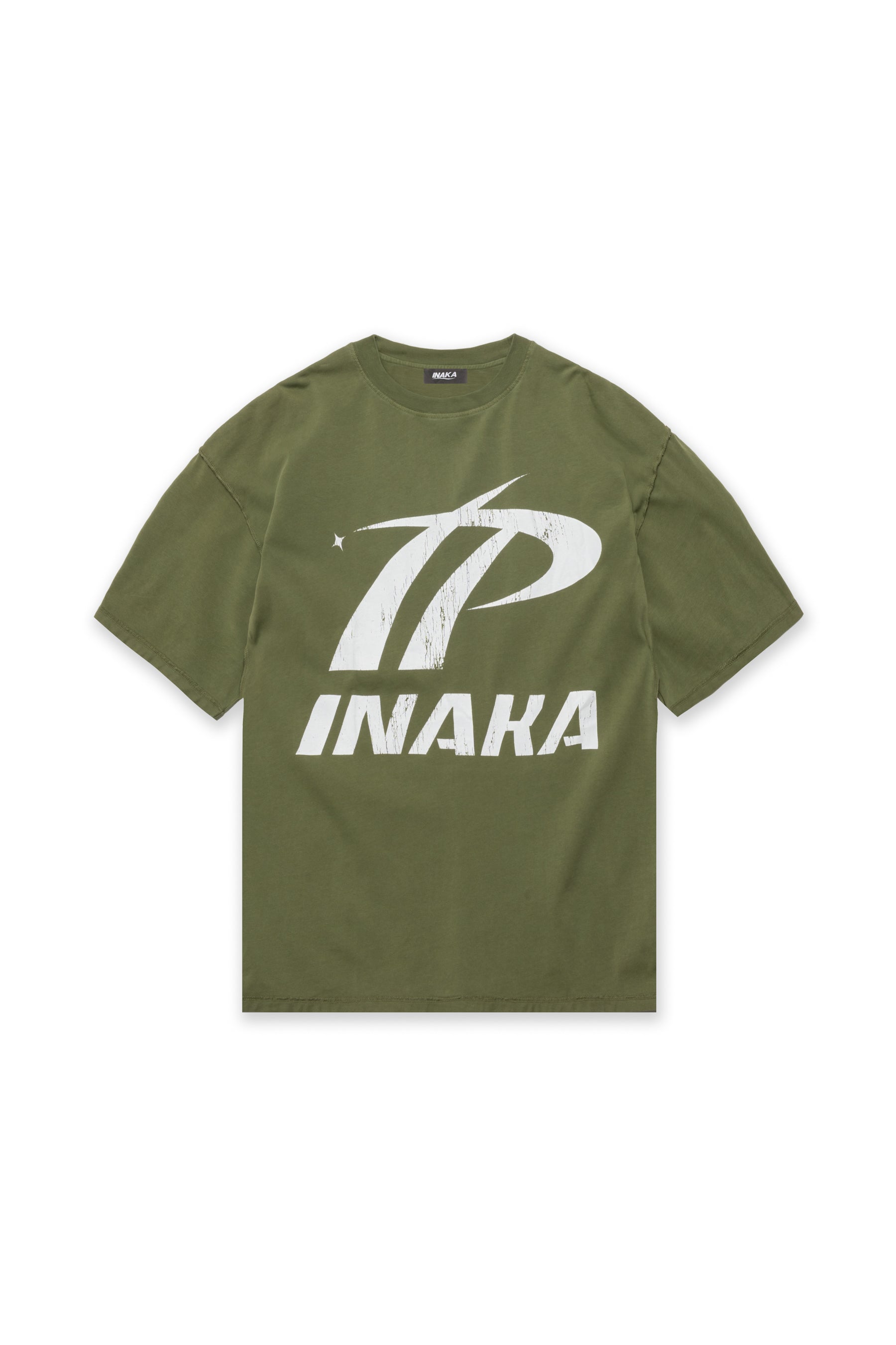 INAKA SPORTSWEAR TEE - VINTAGE OLIVE