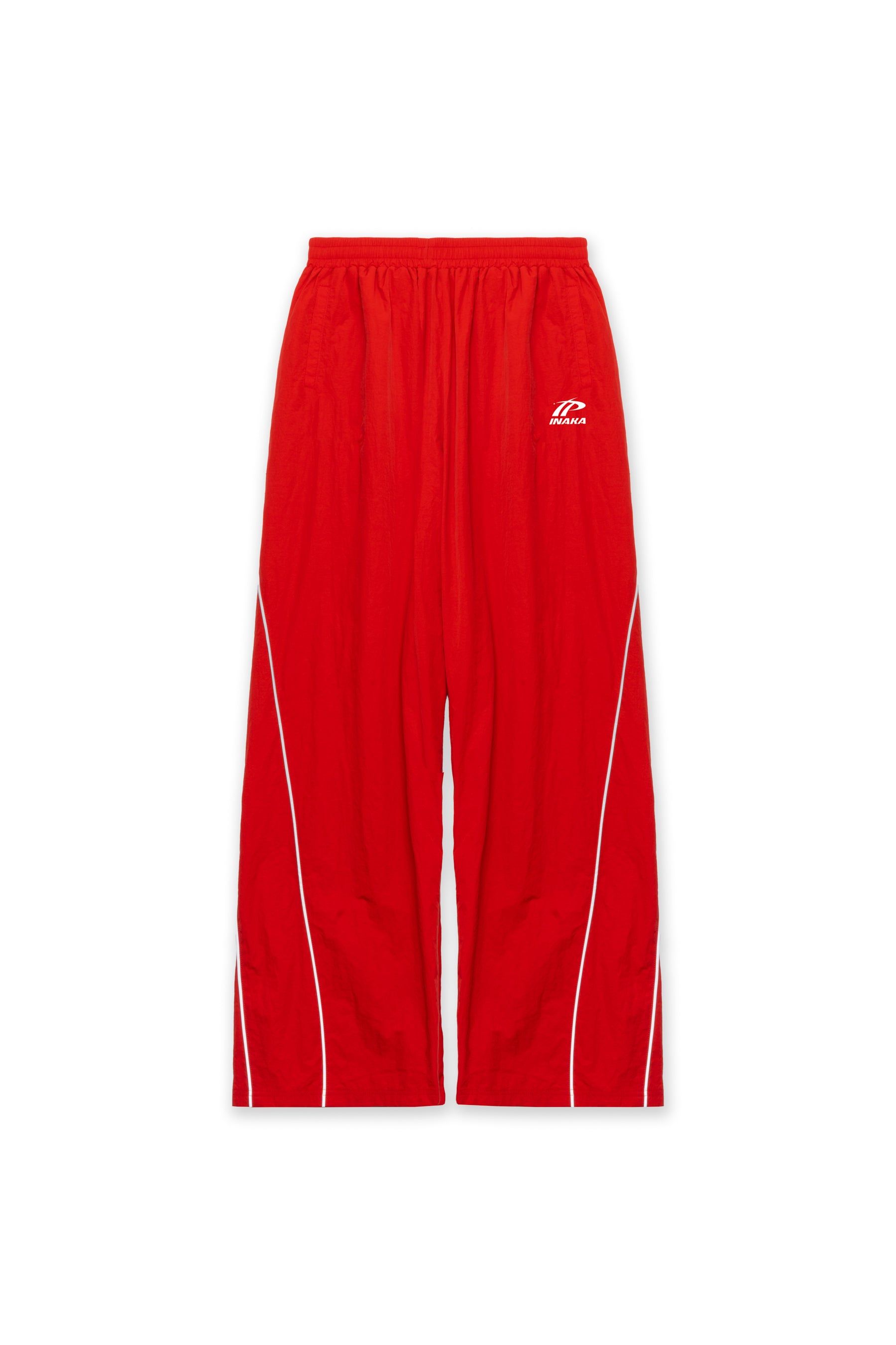 SPORTSWEAR BAGGY TRACK PANTS - RED