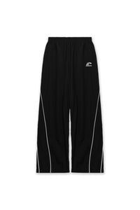 SPORTSWEAR BAGGY TRACK PANTS - BLACK